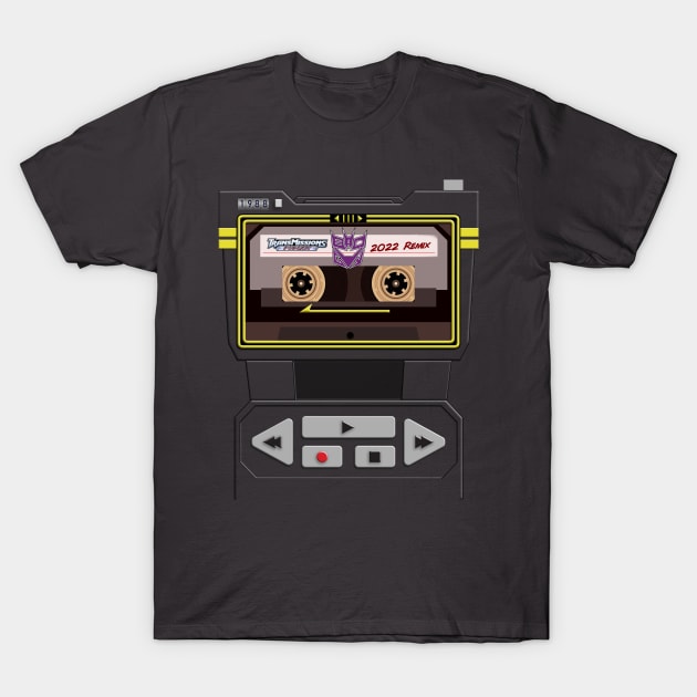 TransMissions TapeMan - 2022 Remix T-Shirt by TransMissions Podcast